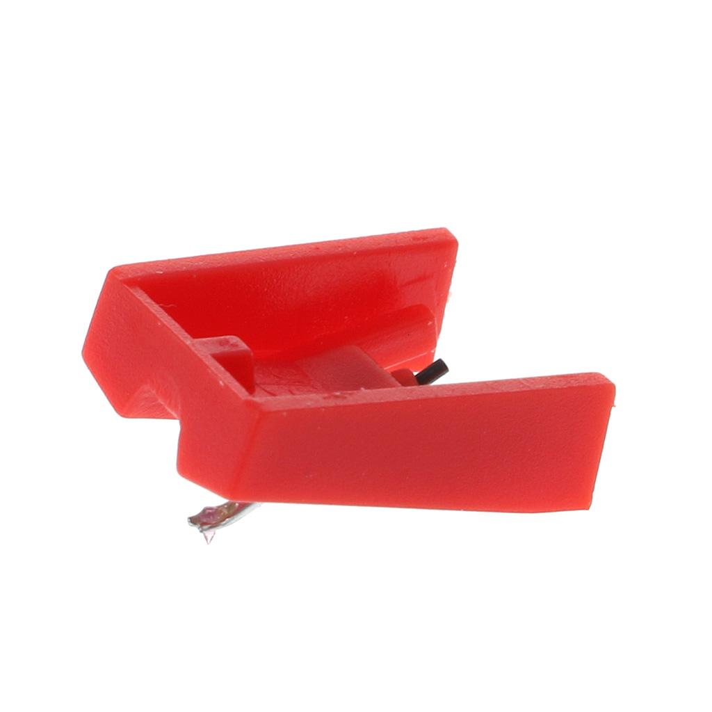 2pcs Better Durability Turntable Stylus Needles Dynamic Magnetic Turntable Needles Record Player Reader Repair Props
