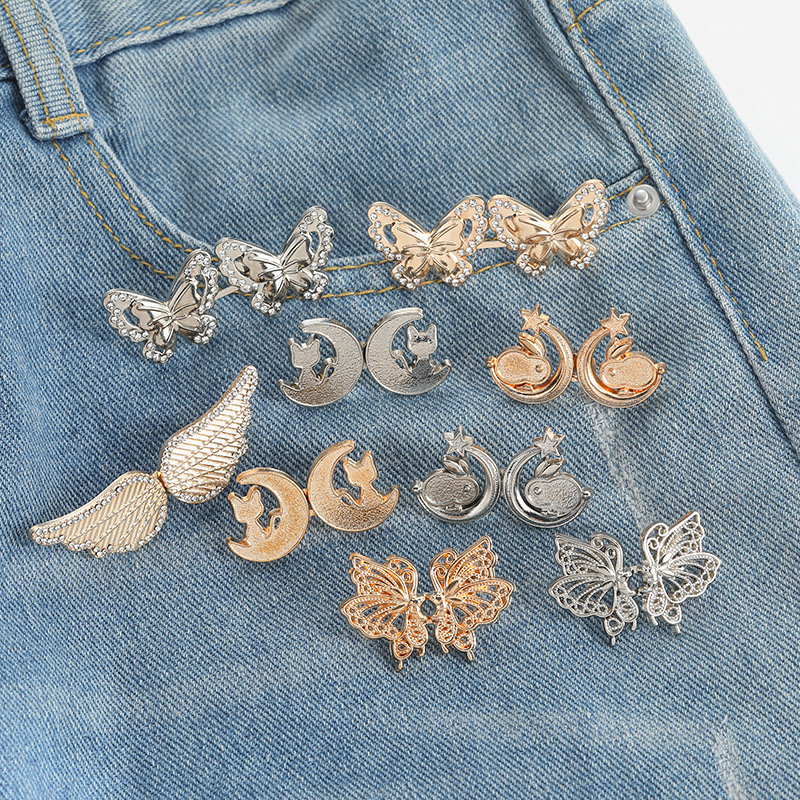 Fashion%20Butterfly%20Wings%20Pants%20Button%20Waist%20Tightening%20Clip%20Adjustable%20Clasp%20Jeans%20Detachable%20Buckle%20Pin%20Clothing%20Accessories%20NHTJ%20-%20Image%203