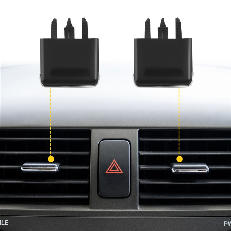2X Front Center Side Air Vent Outlet Tab Clips Kit for.