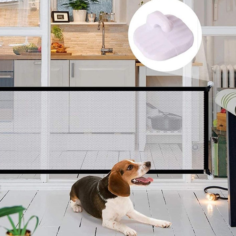 Gate Mesh Pet Fence Portable Pet Barrier Fences Folding Breathable