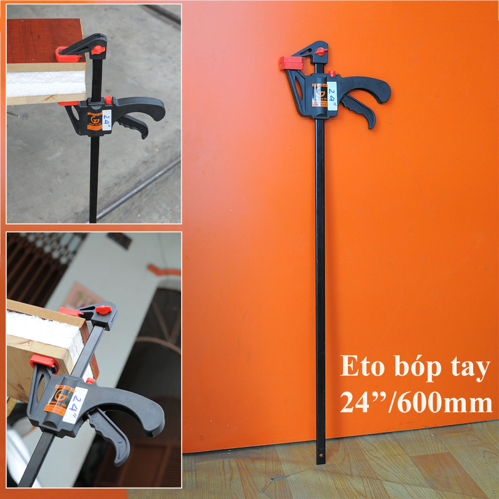 Cảo kẹp nhanh size tùy chọn 6 - 36inch