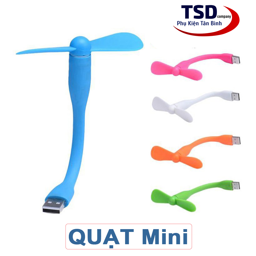 Extremely cool flexible 2-wing mini fan