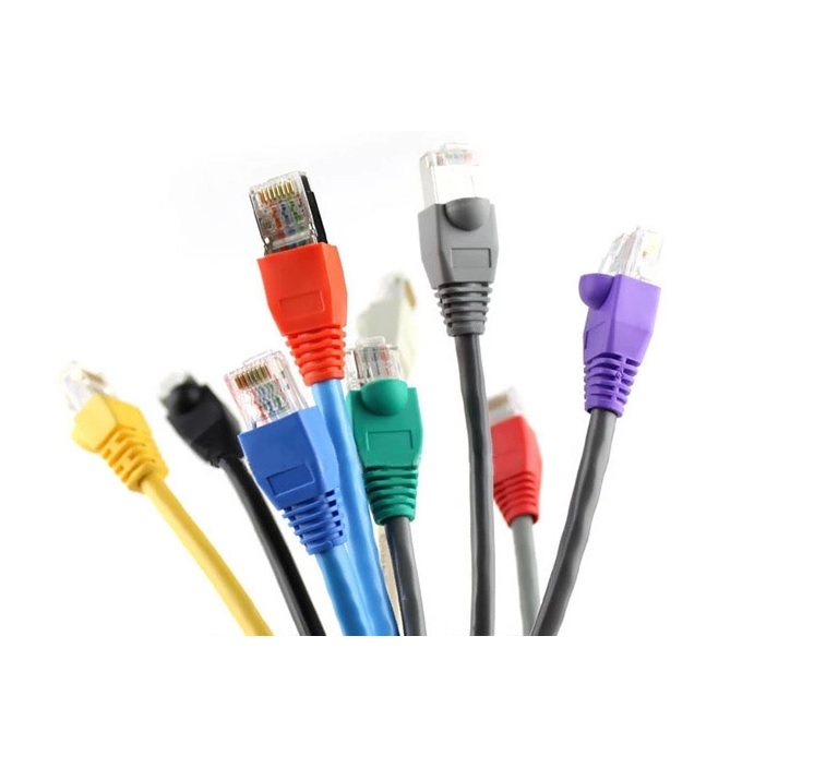 Đầu Chụp Hạt Mạng RJ45 Loại Túi 100 Chiếc ( Màu xanh )