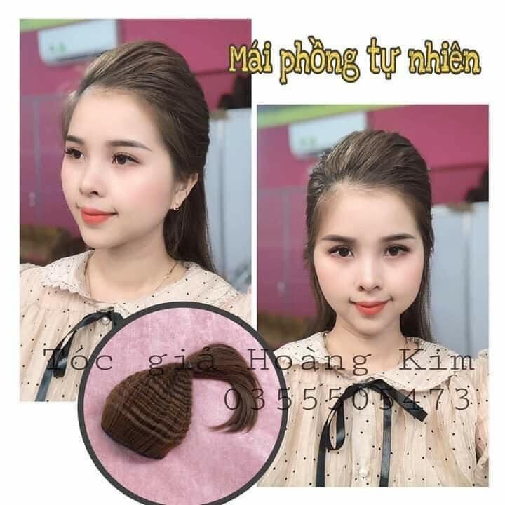 Tóc Mái Phồng Bấm Nhuyễn
