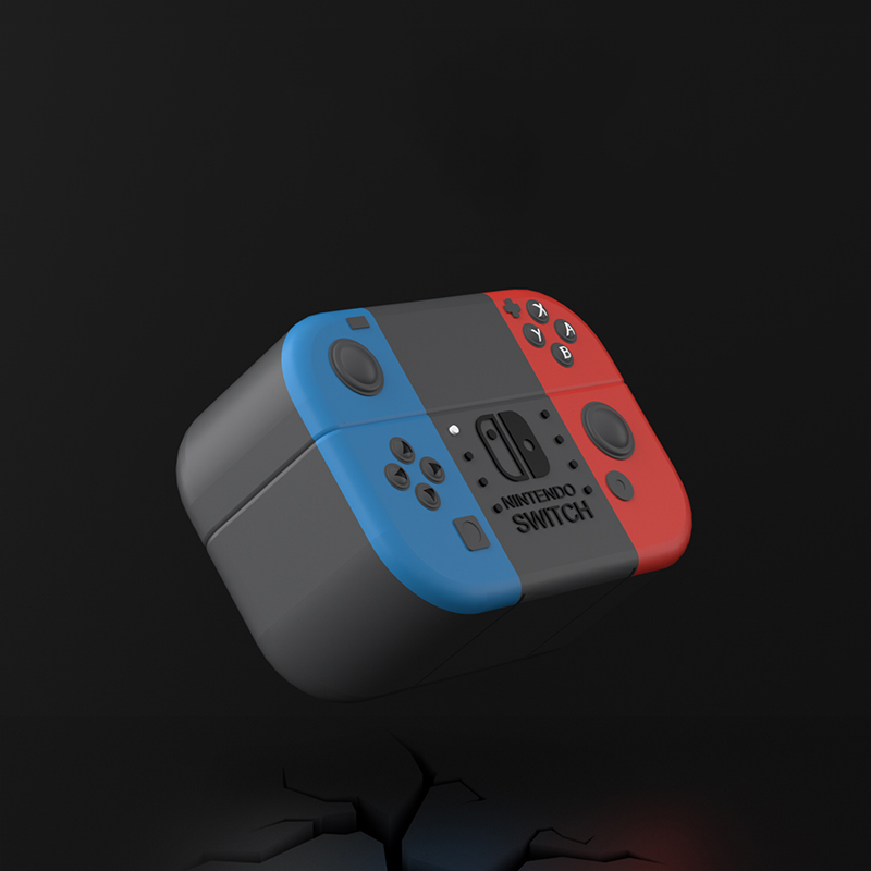 For OPPO Enco Air4 4 Pro Case Genshin Impact Edition Cases Switch Handle Design for OPPO Enco Air4 / 4 Pro Back Cover Genshin Impact Edition Charging Box Casing Headphone Cover Anti-lost.