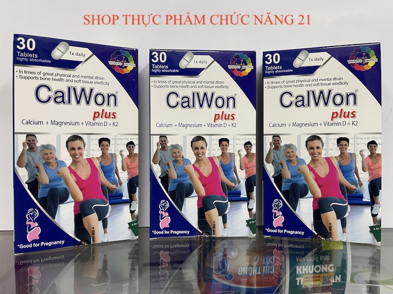 CALWON PLUS - Bổ xung canxi hữu cơ.