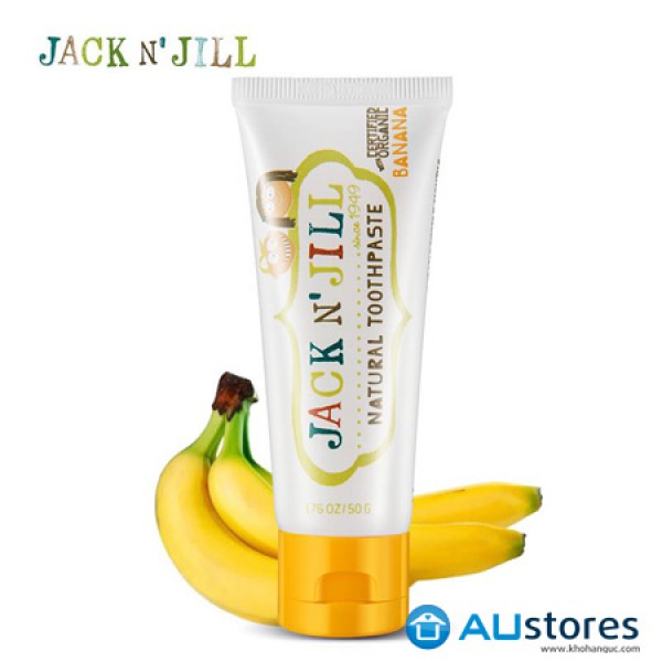 Kem đánh răng hữu cơ Jack N’ Jill 50gr - Úc