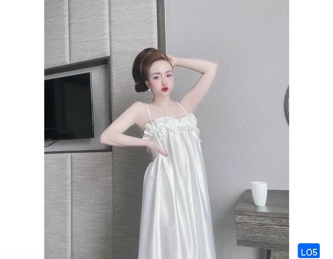 Đầm thô bèo vai hàng thiết kế đủ size ld22
