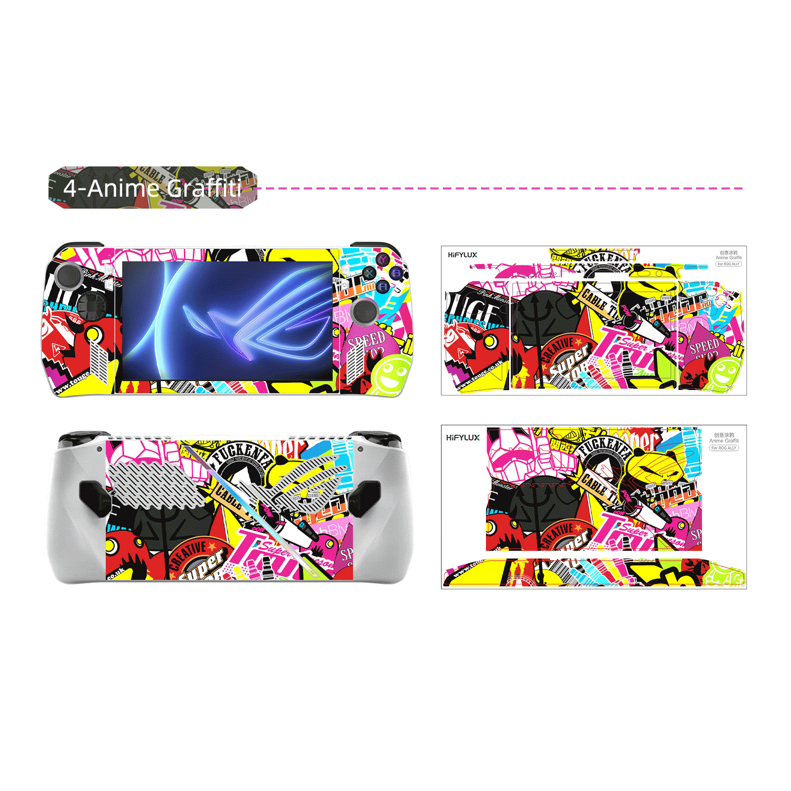Suitable for ROG Ally Gaming Stickers for ROG Ally Gaming Scratch Protection Accessory