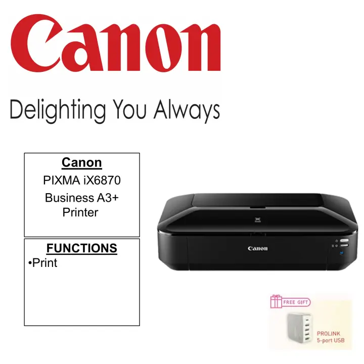 canon pixma ix6870