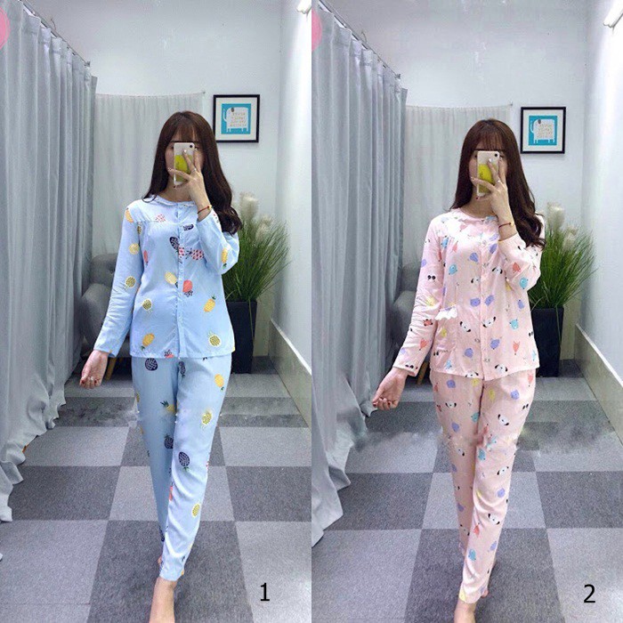 BỘ LANH LỤA MẶC NHÀ