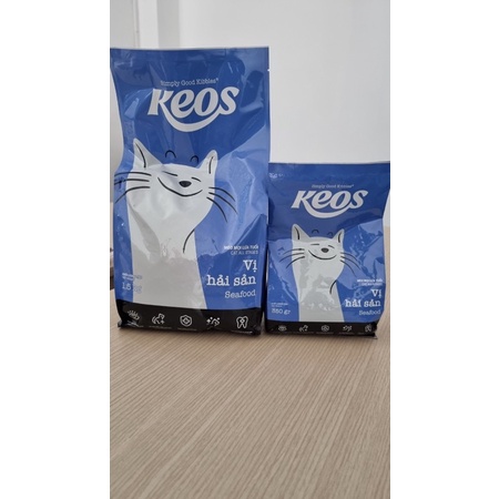 [KEOS CAT ALL STAGES] [1,5KG] Thức ăn hạt cho mèo mọi lứa tuổi Keos