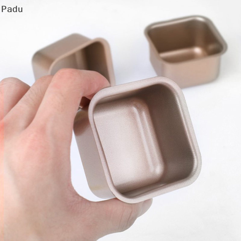 Chảo nướng bánh mì bánh mì nướng hình vuông nhỏ khuôn Brownie Bánh phô mai bánh mì nướng bằng thép cacbon chống dính Khay nướng bánh