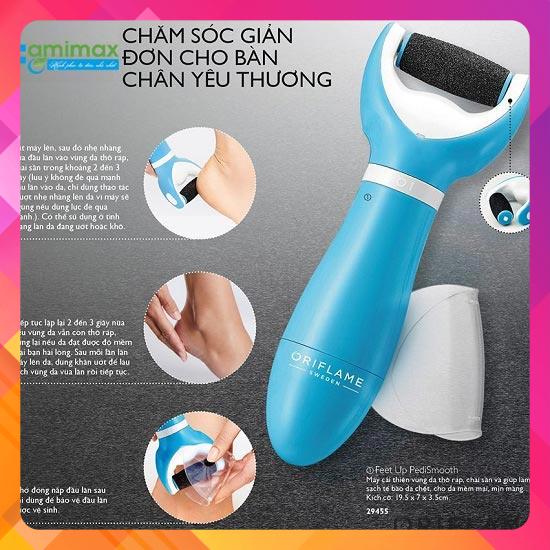 Máy mài gót chân USB (kèm đầu mài), Dụng cụ làm sạch da gót chân