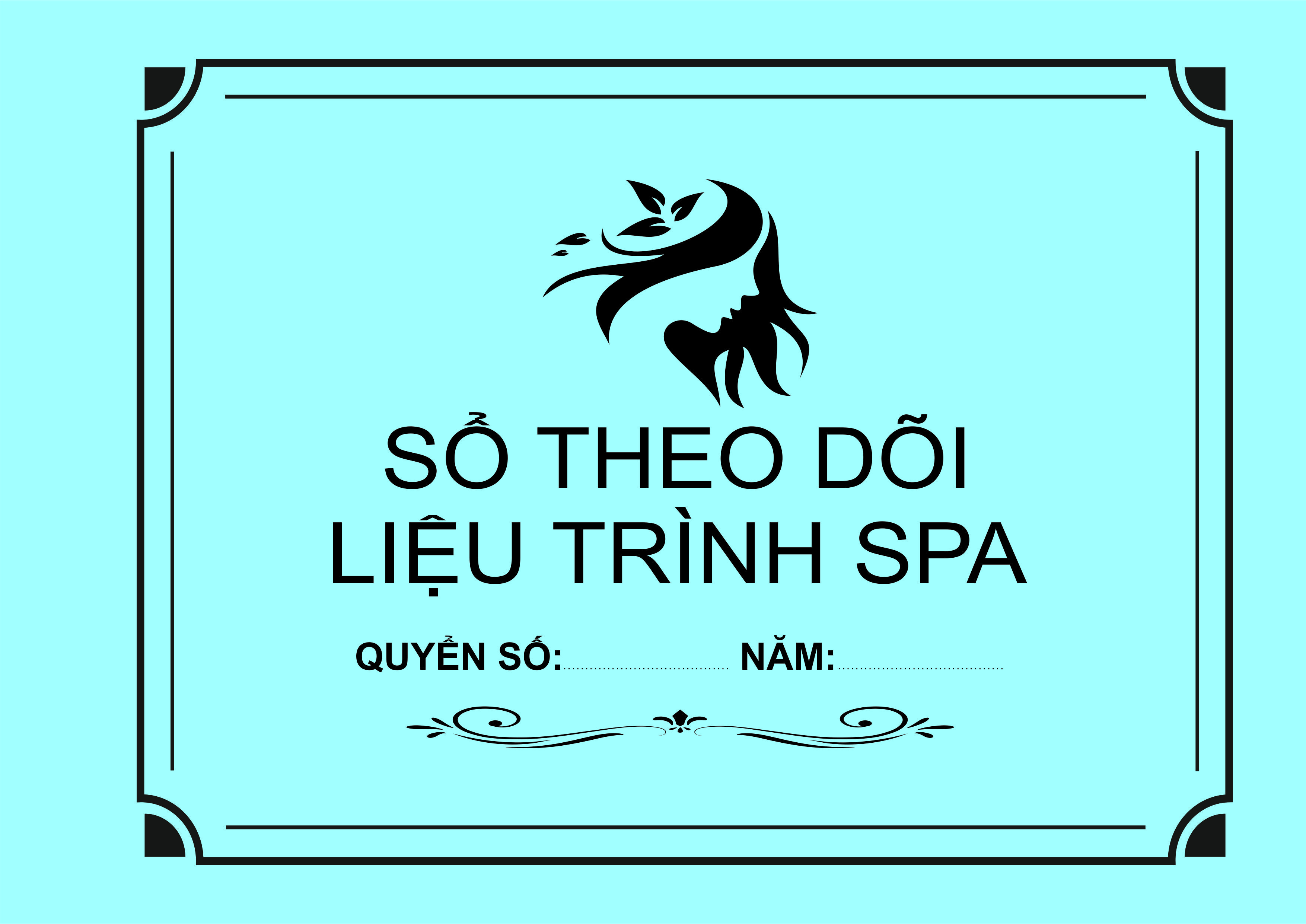 (fREESHIP) Sổ Theo Dõi Khách Hàng Spa