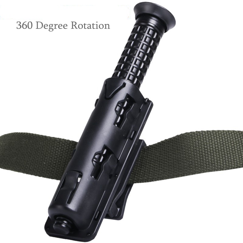 Luc phổ nhiệm vụ cơ khí Baton nhanh chóng kéo bộ có thể xoay 360 độ vành đai Baton Bracket Survival EDC Kit