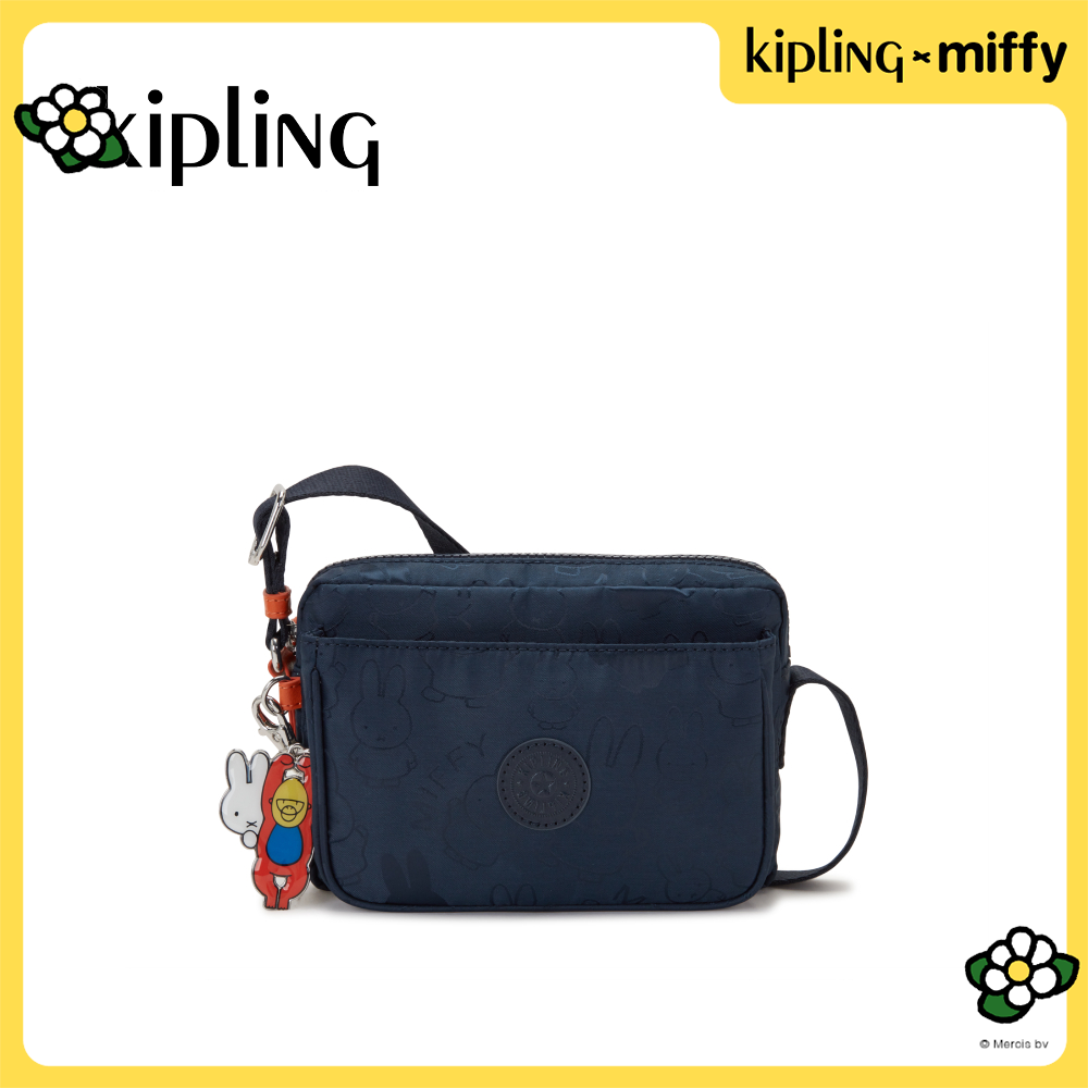 [KIPLING X MIFFY] Kipling ABANU Miffy Navy Jq Crossbody Bag | Lazada
