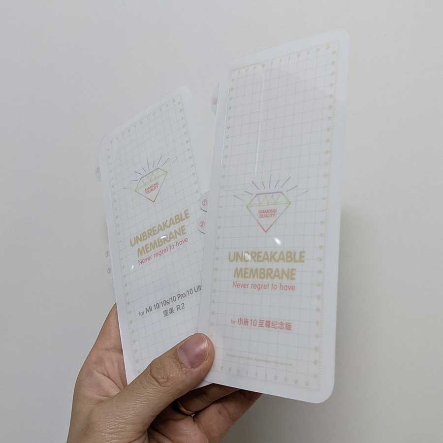 Miếng dán dẻo PPF Xiaomi Mi 10 chống xước 2 mặt