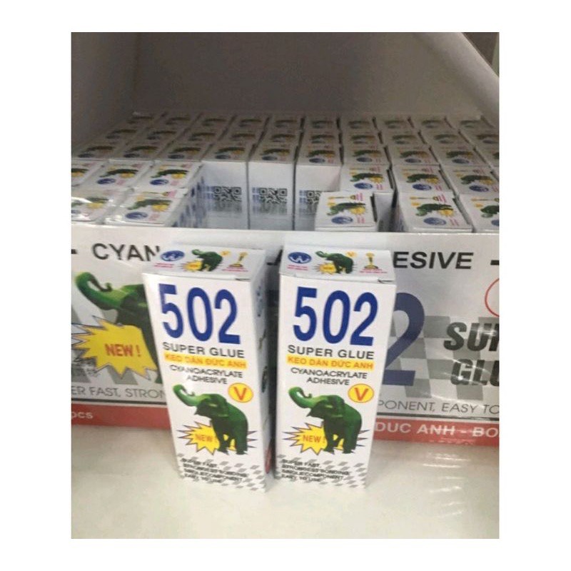 [Hàng Loại 1] Keo Dán Con Voi 502 Mới Đức Anh
