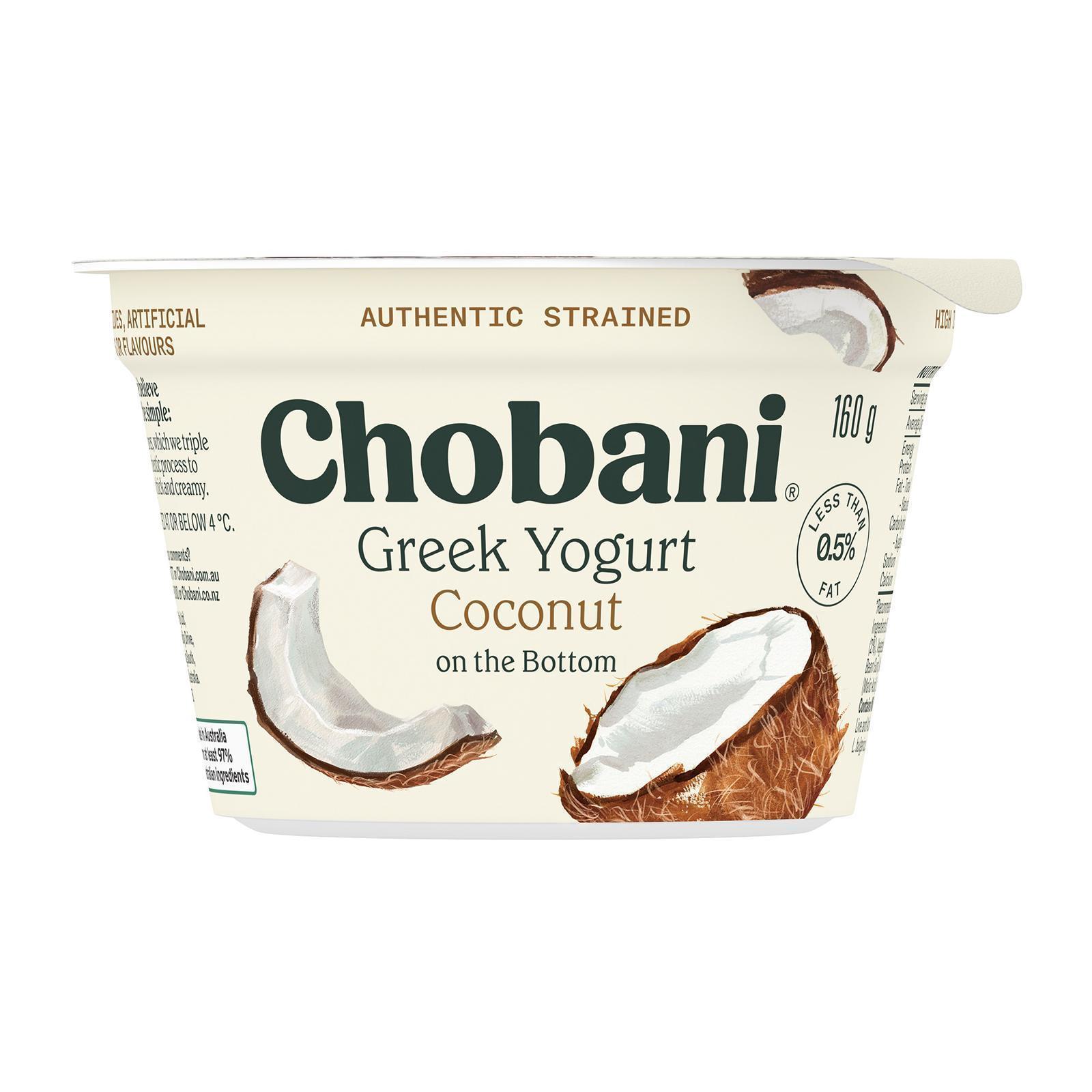 Chobani Greek Yogurt Coconut 160G Lazada Singapore