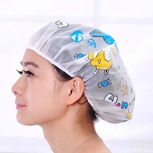 nón trùm ủ tóc hấp dầu hoặc tắm AZ.pro (màu hình ngẫu nhiên )
