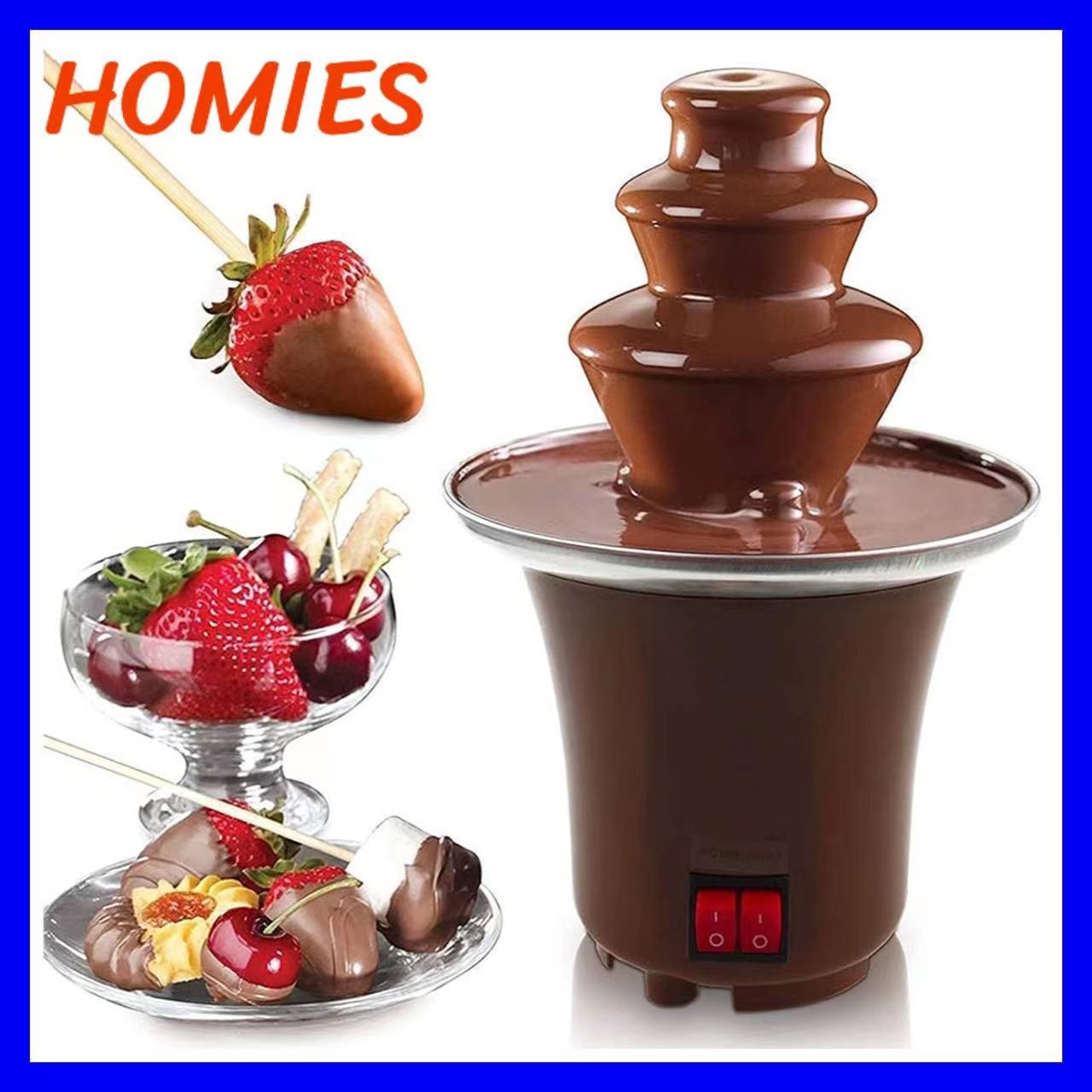Homies Mini Chocolate Fondue Fountain Lazada PH