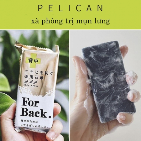 Xà phòng giảm mụn lưng For Back của Nhật Bản