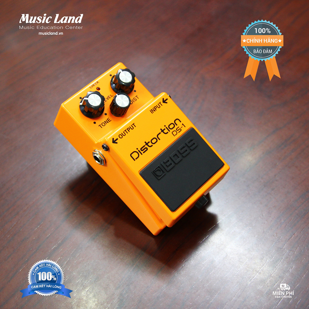 Phơ Đàn Guitar Điện Boss Distortion DS-1 – Chính Hãng