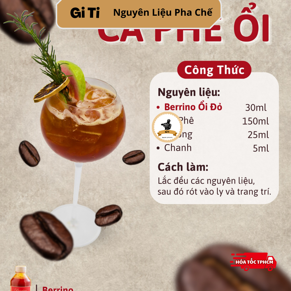 Sinh Tố Berrino Ổi 1L