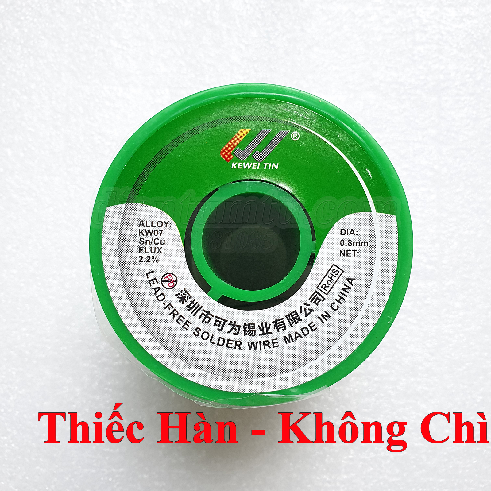 (2-5 mét) - Thiếc / Chì Hàn Điện Tử - Nhẹ Lửa - Mối Bóng Đẹp