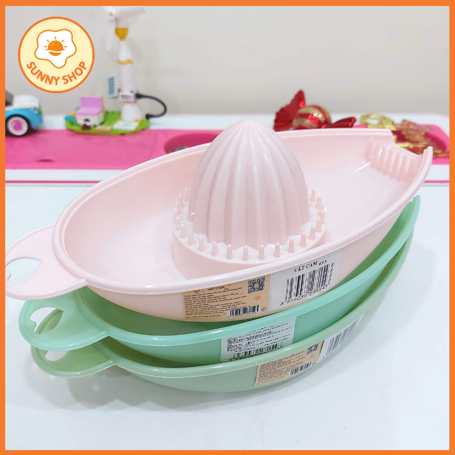 Dụng cụ vắt cam nhựa