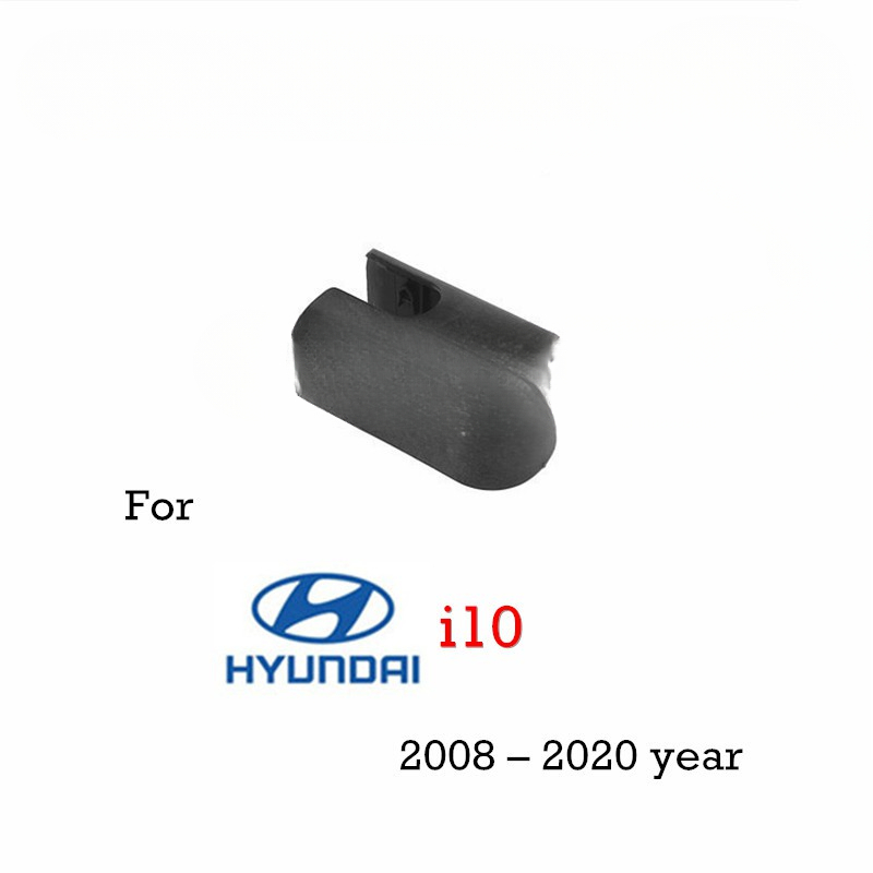 BC (Kuapo Quality) Hyundai i10 Rear Wiper Assembly (Set/Arm/Blade/Nut Cover Cap) for i 10 Car Back Window Wipers