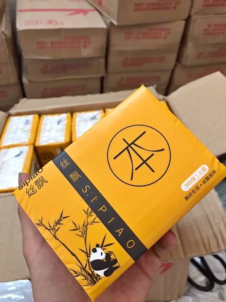 ⛔FREESHIP⛔ Bộ 10 gói giấy gấu trúc (LOẠI 10 GÓI - LOẠI TRÚC)