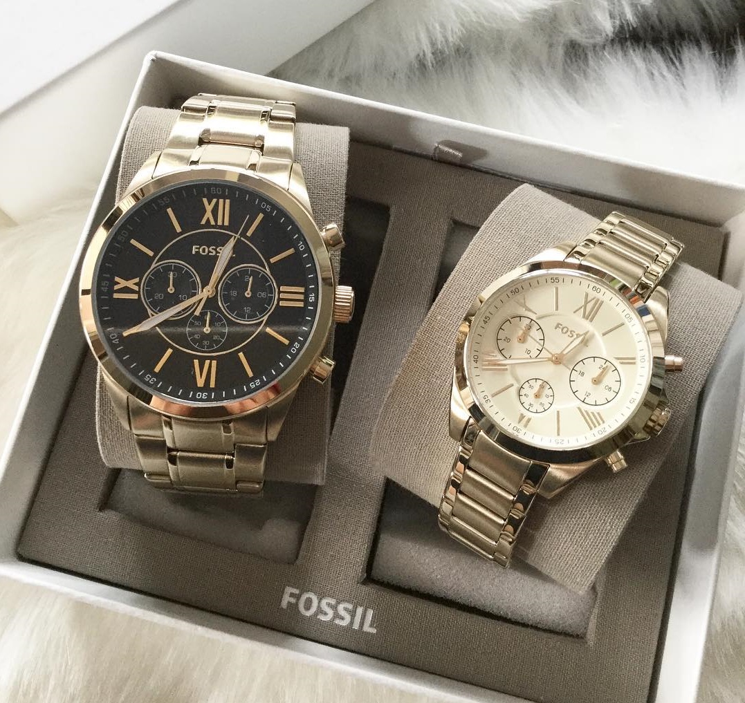 Fossil BQ2145SET Couple Valentine 