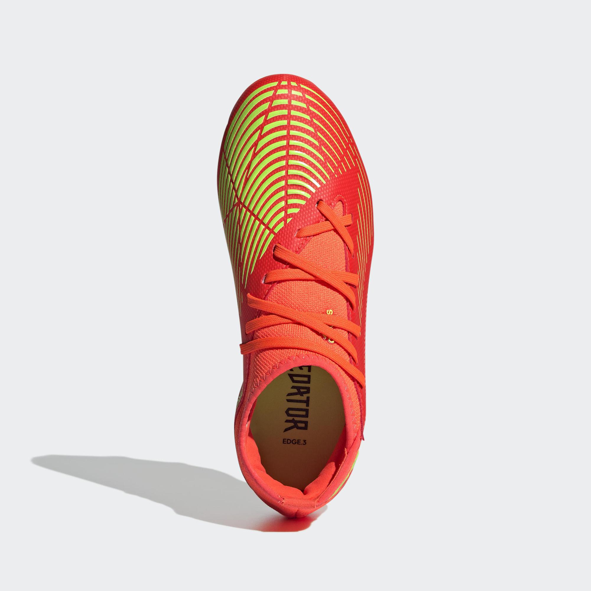 Adidas bóng đá giày đá bóng predator edge.3 firm ground trẻ em trái cam gw0980