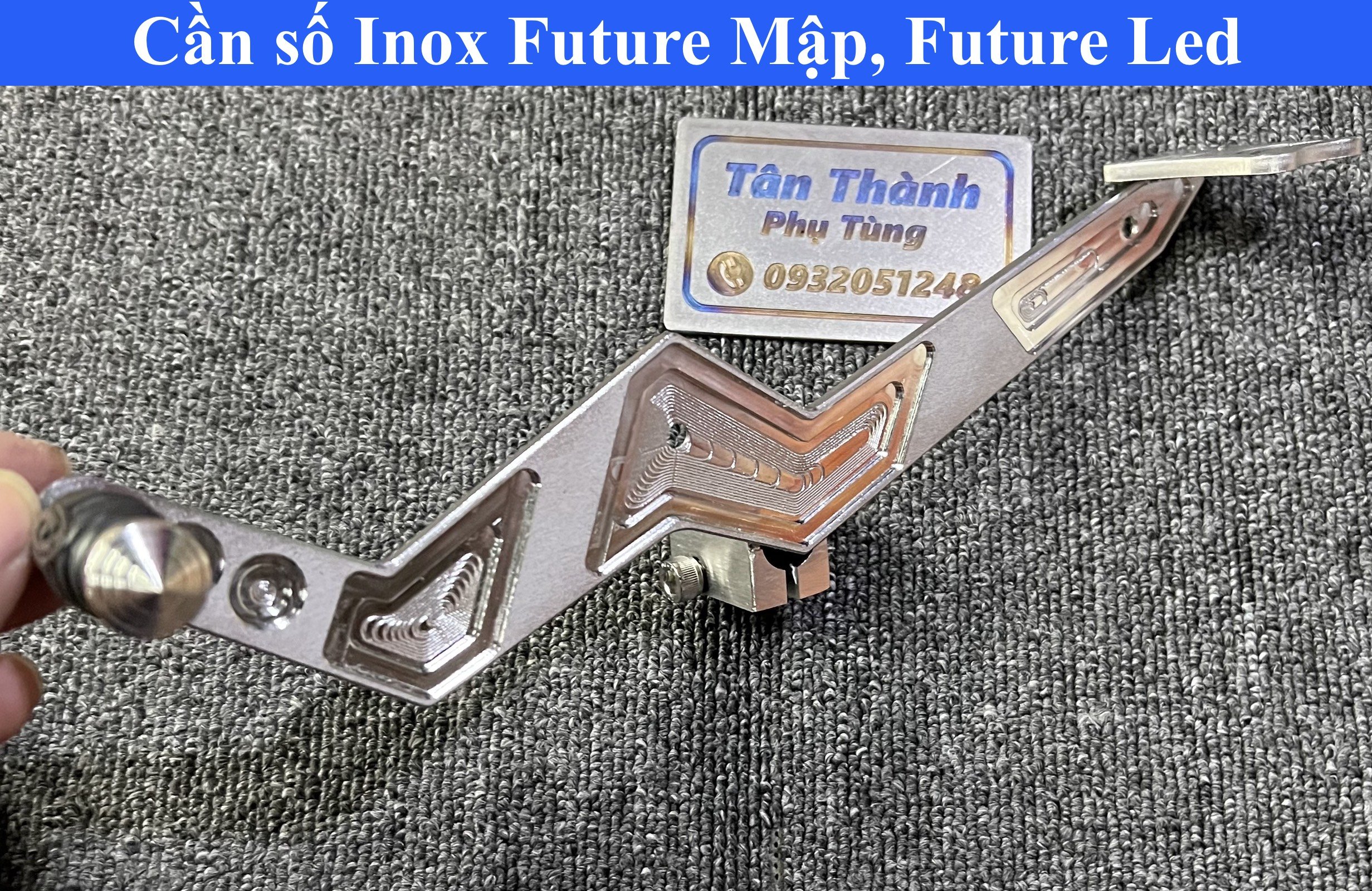 Cần số Inox 304 Future Mập, Future Led ( MS2)