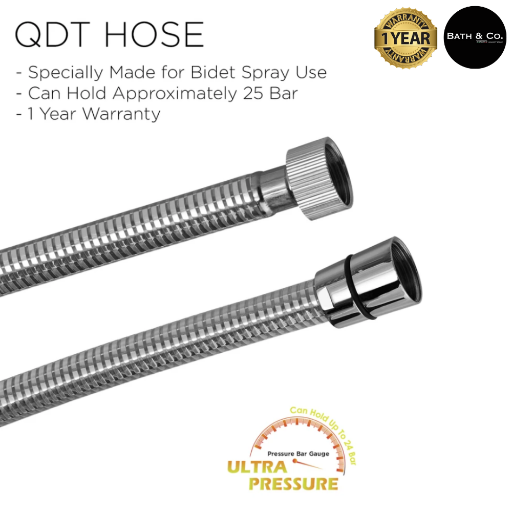 Tuscani Bathroom 1 2m Shower Bidet Hand Spray Hose Lazada