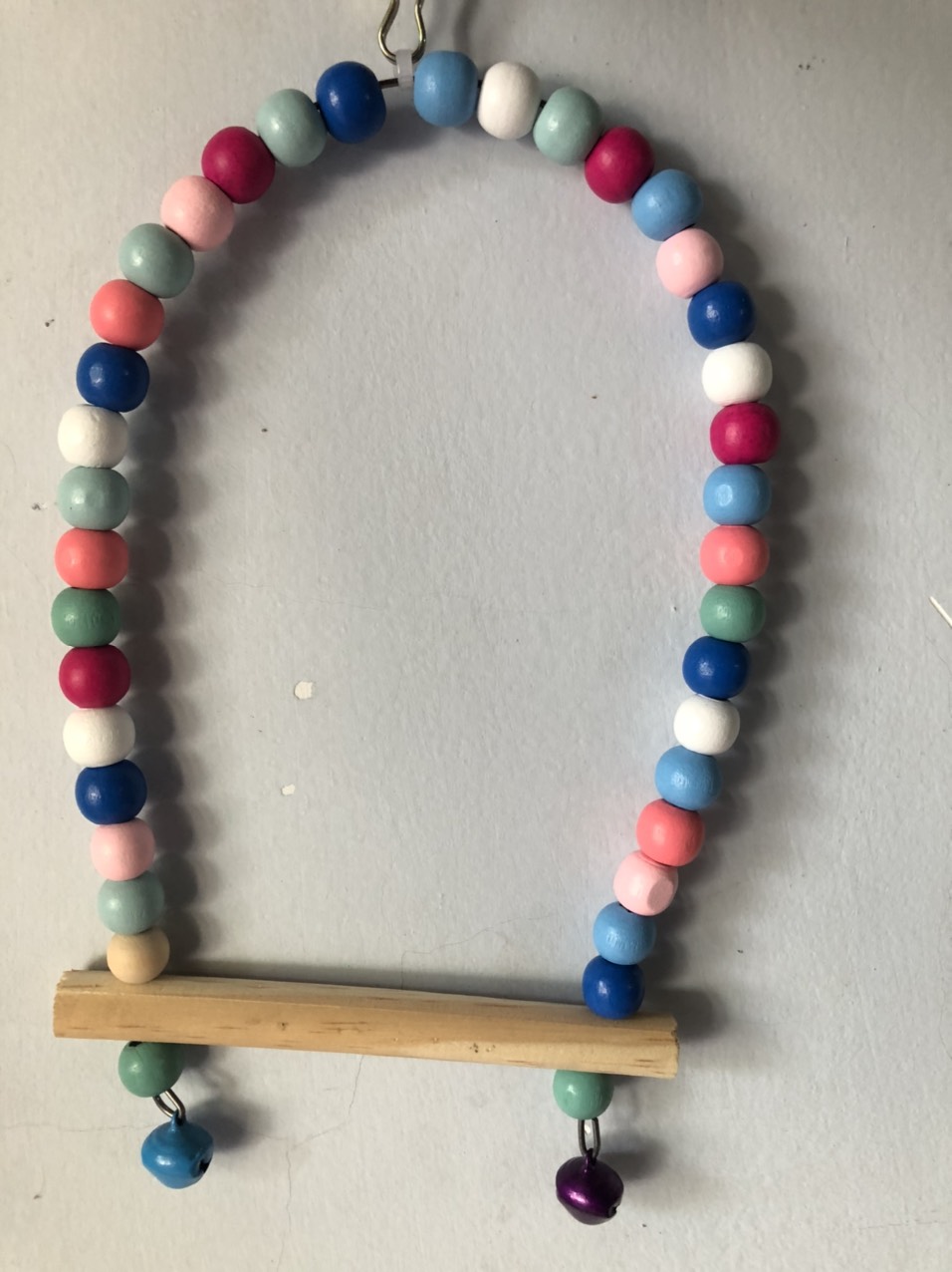 Wooden Swing for Parrots, Hamsters, Squirrels