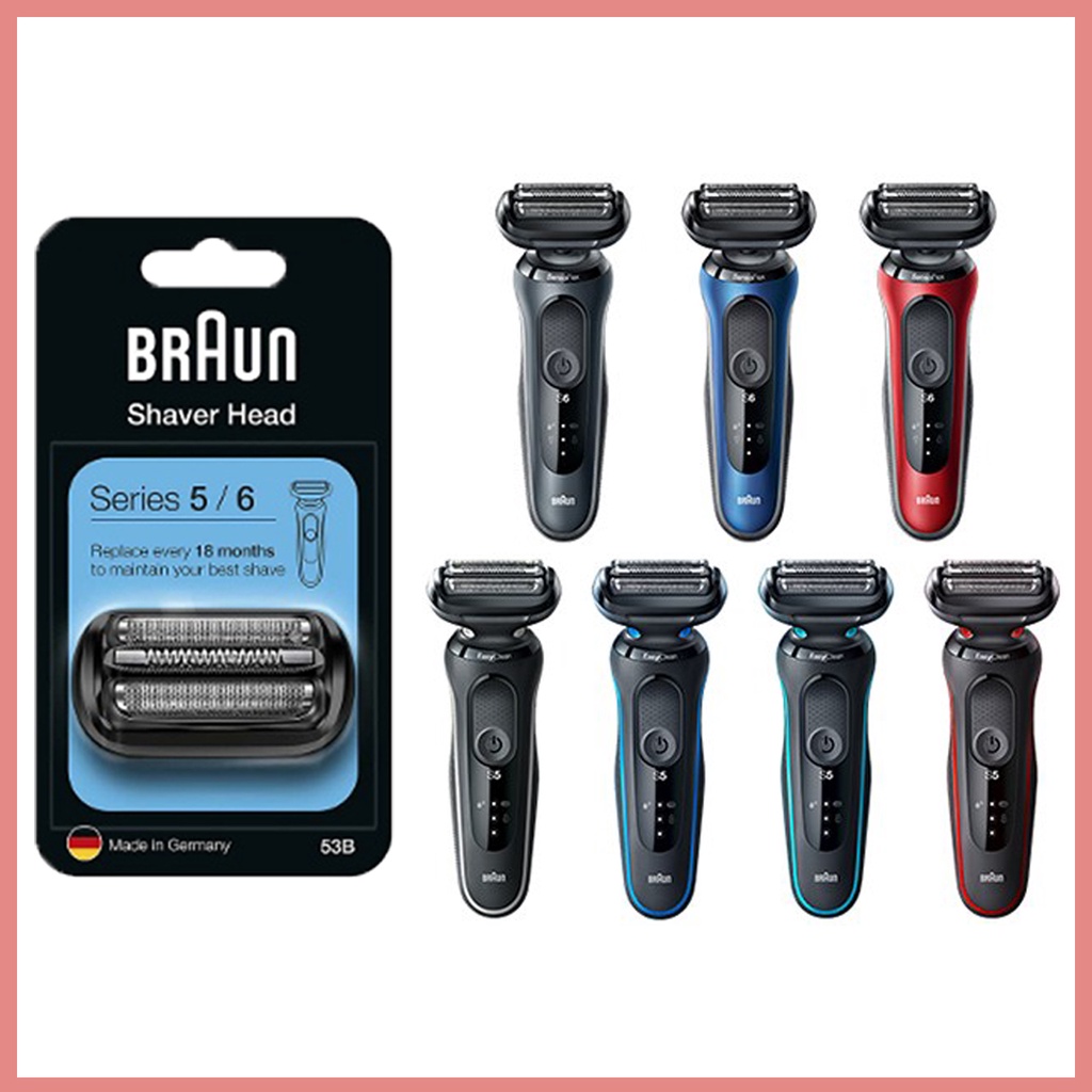 braun razor series 5 replacement parts