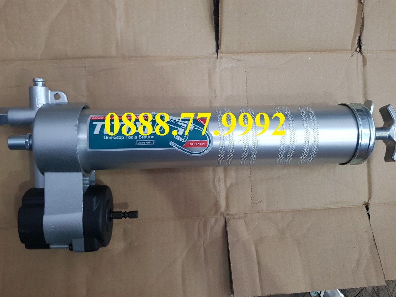 Súng bơm mỡ có giá đỡ total TGULI2001
