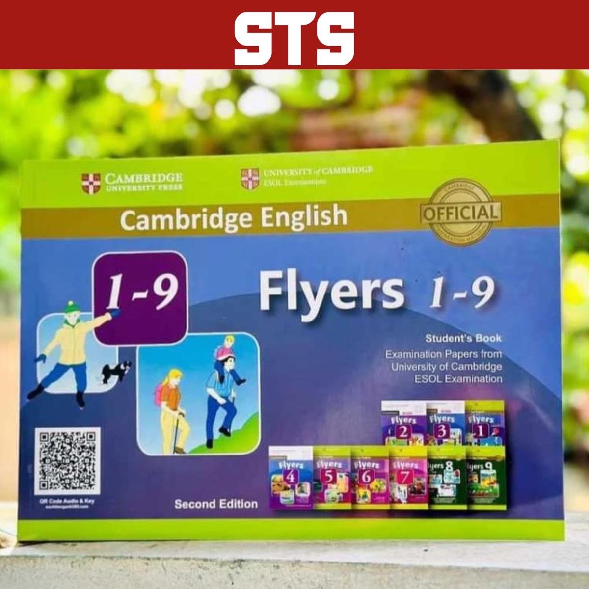 Sách - Cambridge Flyers 1-9 in gộp