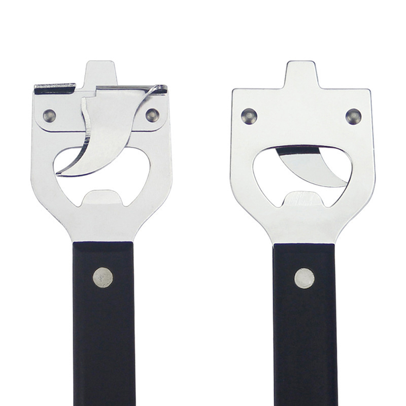 Can Opener Adjustable Stainless Steel Non-Slip Multifunction Manual Jar Bottle Opener Gadget Home Gadgets Accessories.