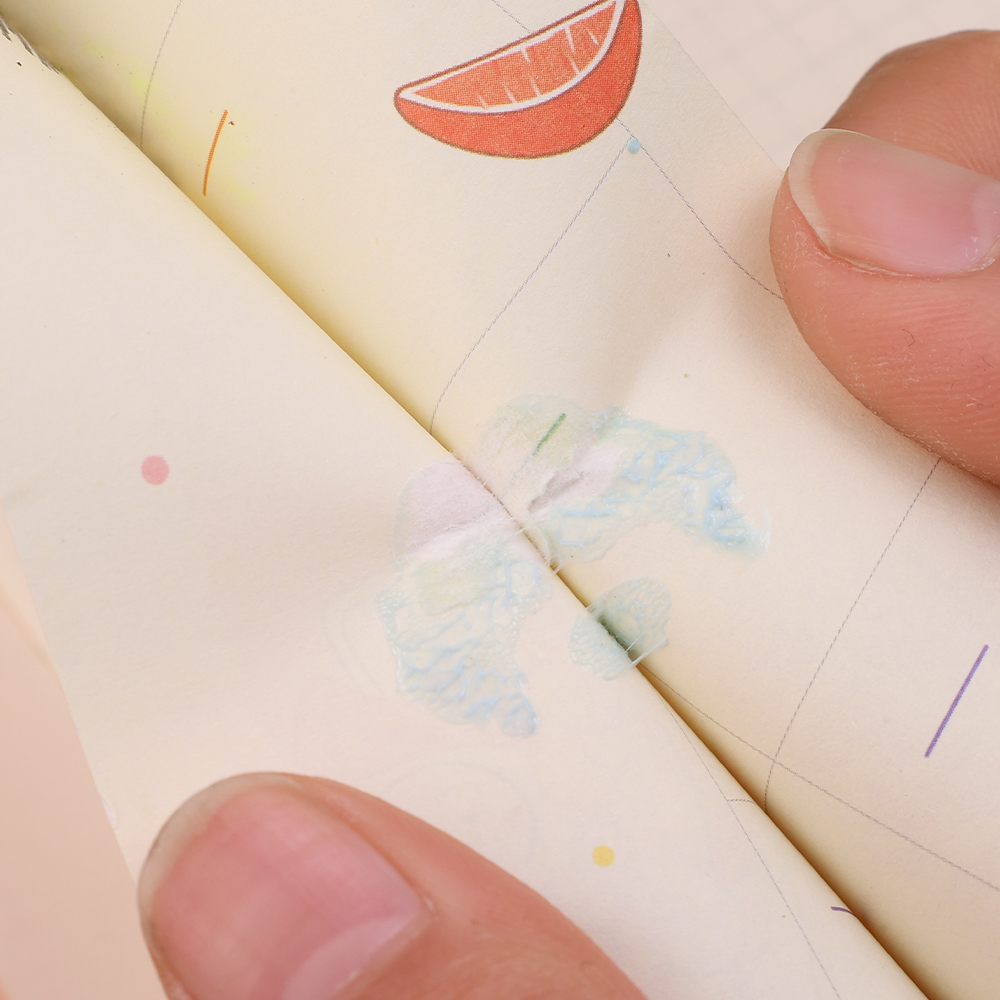 Candy Color Glue Pen Quick-Drying Manual Dispensing Pen Solid Glue Stick Student Handbook Diy High Viscosity Glue Office
