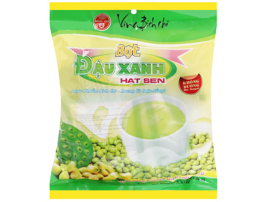 Bột đậu xanh hạt sen  Bích Chi bịch 350g - 06147