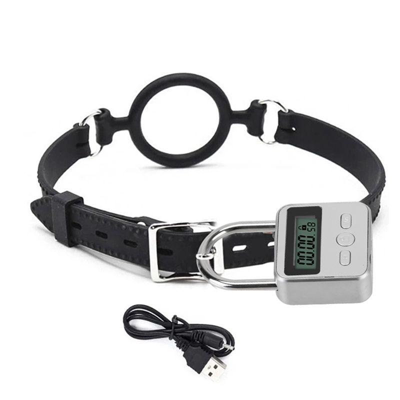 Smart Time Lock LCD Display Electronic Timer Switch USB Rechargeable Timer Padlock Travel Electronic Timer