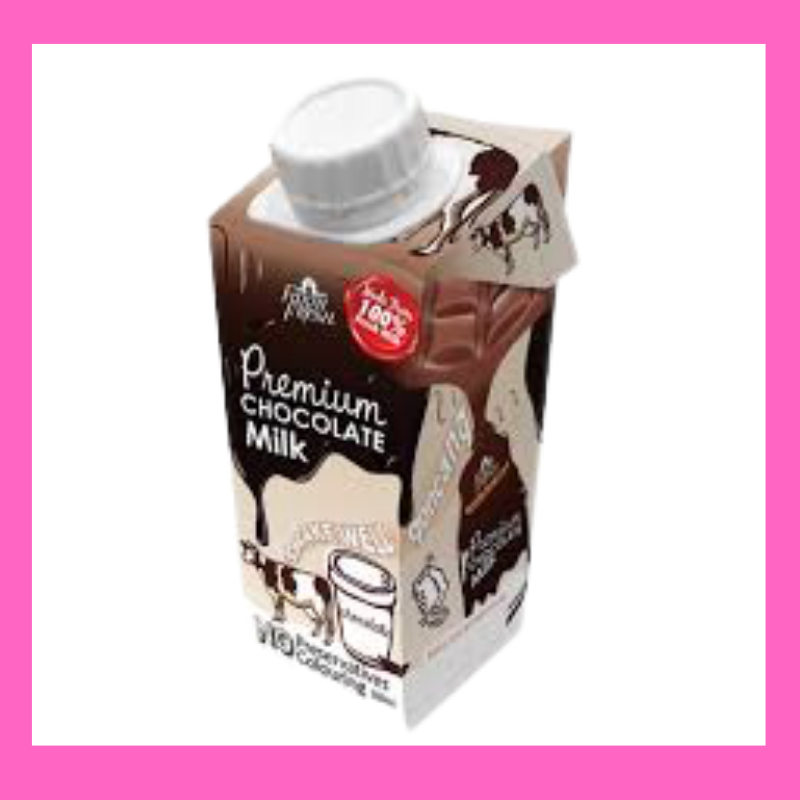 Susu Uht Farm Fresh Chocolate 200ml 1 Carton Farm Fresh Milk  Farm 