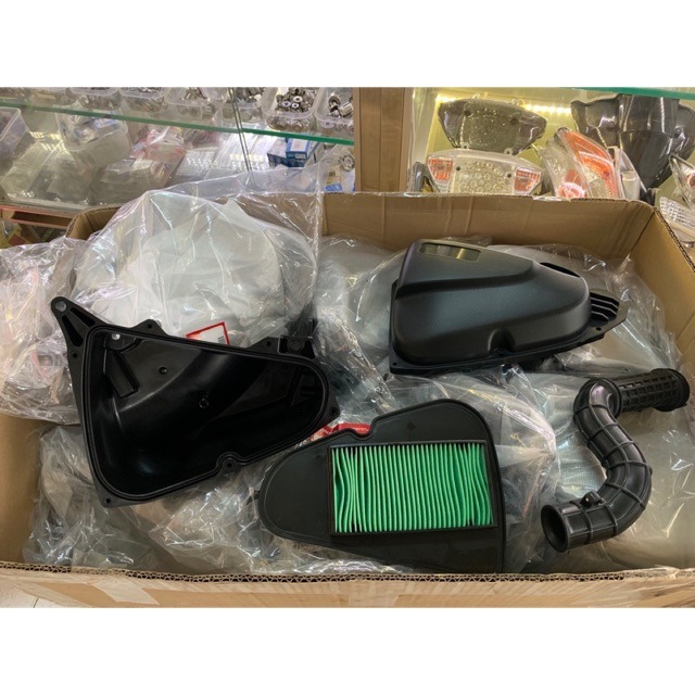 Combo pô e scoopy 4 món gắn như zin cho vision 2014-2019 ( tặng kèm tem titan esp)