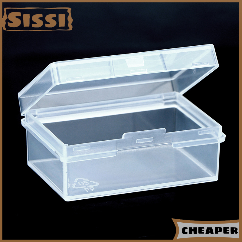 SISSI dung lượng lớn trong suốt lưu trữ mỹ phẩm nhựa hộp cầu chì trường hợp hiển thị