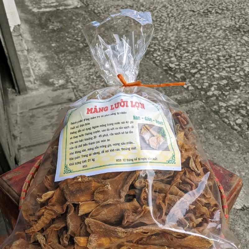 Măng lưỡi lợn phơi nắng tự nhiên ( măng củ ) 1kg