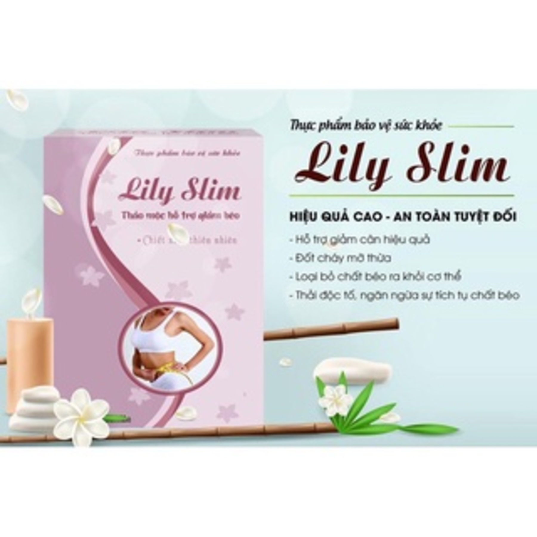 Thảo mộc hỗ trợ giảm cân Lily Slim hộp 30 viên giảm từ 5-8kg thumbnail